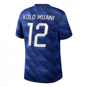 Frankrike Randal Kolo Muani #12 Hemmakläder VM 2026 Kortärmad